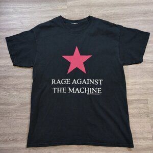 Rage Against The Machine T Shirt Men's Large Artimonde 2008 Black Graphic